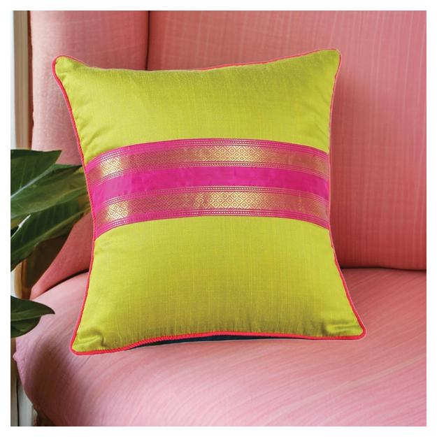 So Sari Cushion - Green