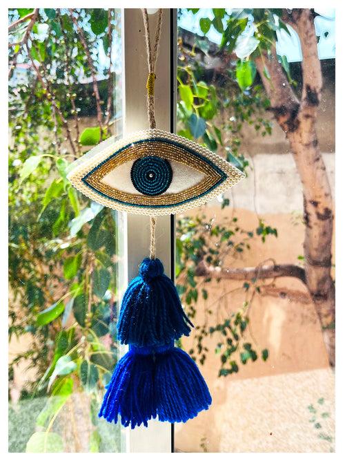 Decorative Eye Hanging - Blue