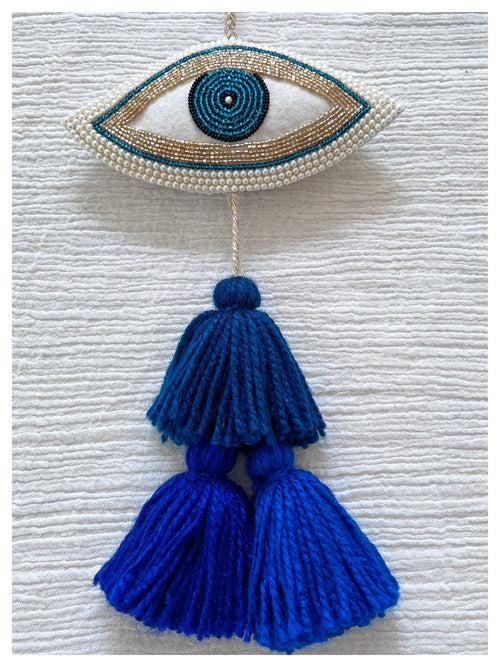 Decorative Eye Hanging - Blue