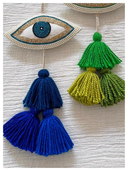 Decorative Eye Hanging - Blue