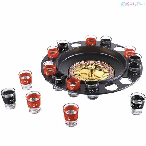 Drinking Roulette Set ( 16 Shot Glasses )