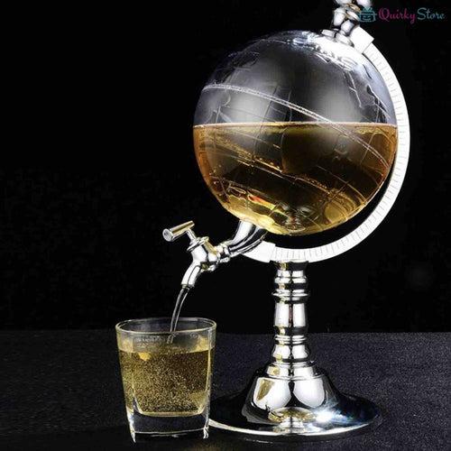 Globe Drink Dispenser | Bar Decoration Creative Drinking Machine