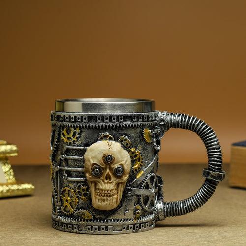 Skull Mug Gear Viking Goblet Medieval