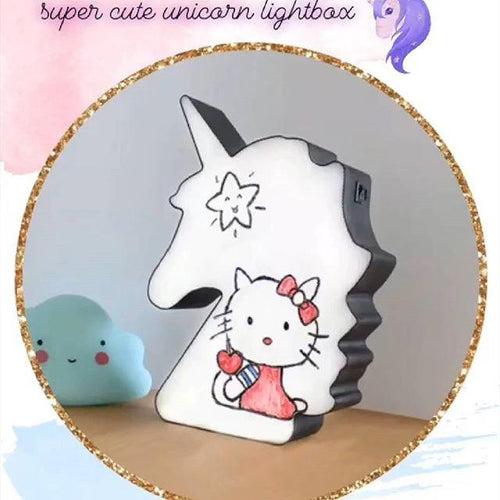 Unicorn Handwriting Light Box