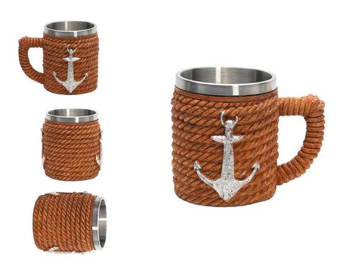 Anchor Stainless Steel Resin Coffee Mug