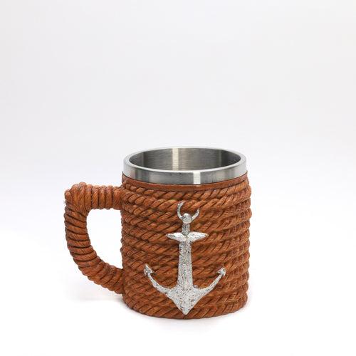 Anchor Stainless Steel Resin Coffee Mug