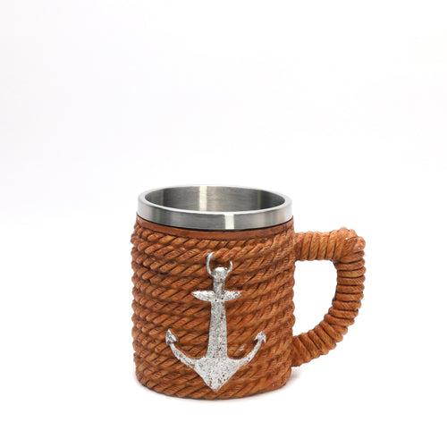 Anchor Stainless Steel Resin Coffee Mug