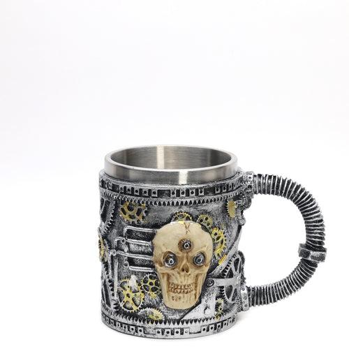 Skull Mug Gear Viking Goblet Medieval