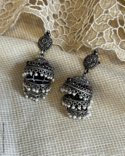 AS-W16891 Silver Jhumka