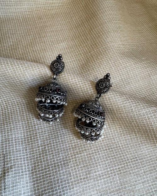 AS-W16891 Silver Jhumka