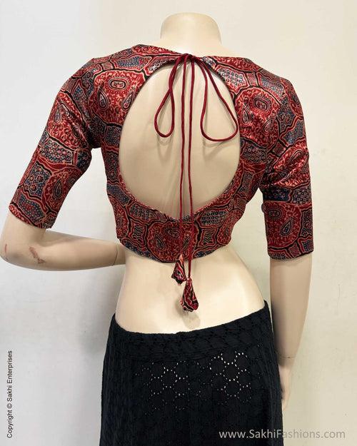 BL-W17858 Mashru Silk Blouse