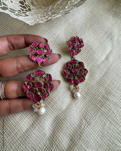 AS-X051503 Floral Earring