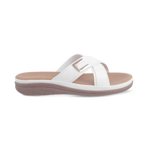 The Sacks White Women's Casual Flats Tresmode