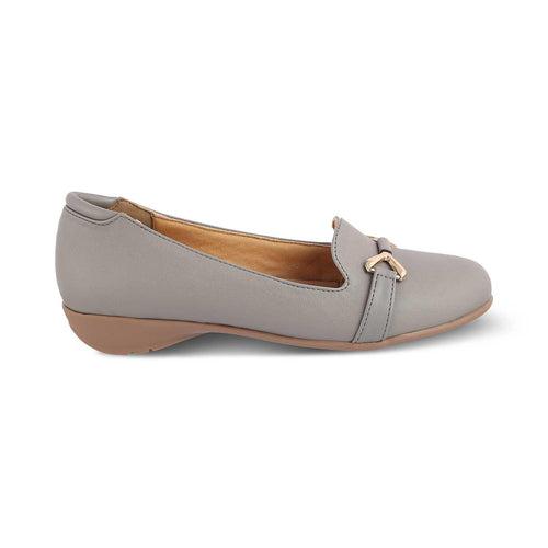 The Yorky-2 Grey Women's Dress Ballerinas Tresmode