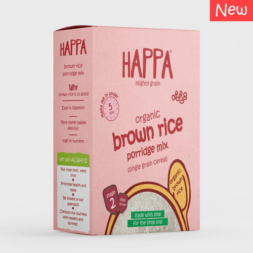 Happa Healthy Instant Brown Rice Cereal - 1Pack