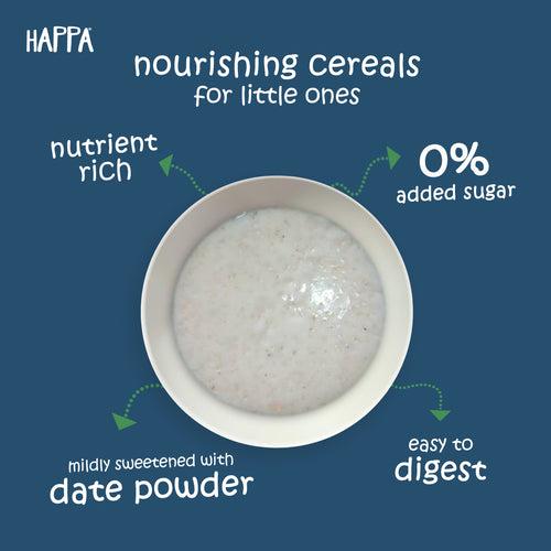 Happa 100% organic & pure Oatmeal Cereal - 1Pack