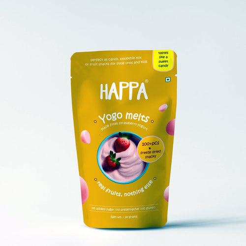 Happa Strawberry Yogurt Melts - 1Pack