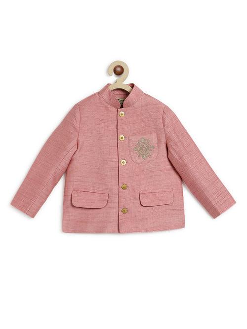 Riwayat Bandhgala for Baby Boys - Pink