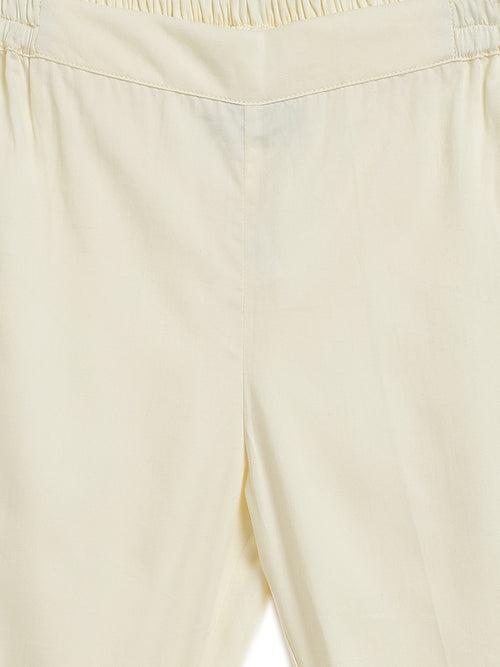 Firdaus Pants for Boys - Cream