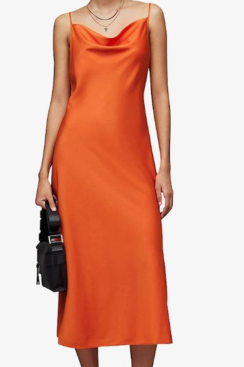 Halcyon Orange Dress