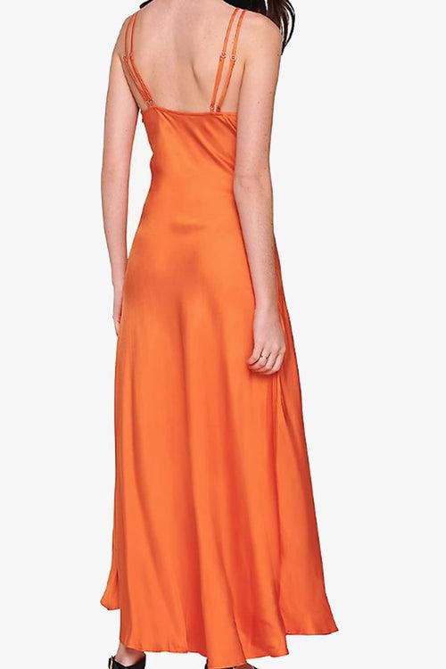 Descent Orange Dress