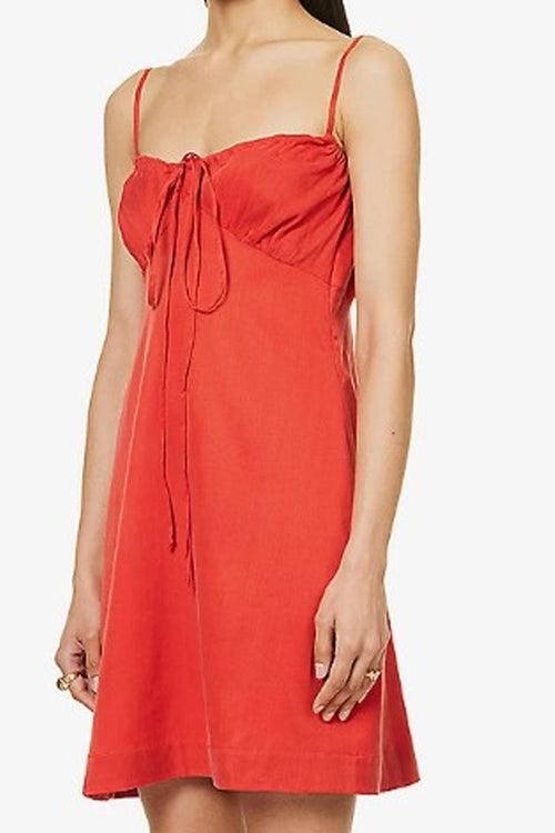 Quixotic Orange Dress