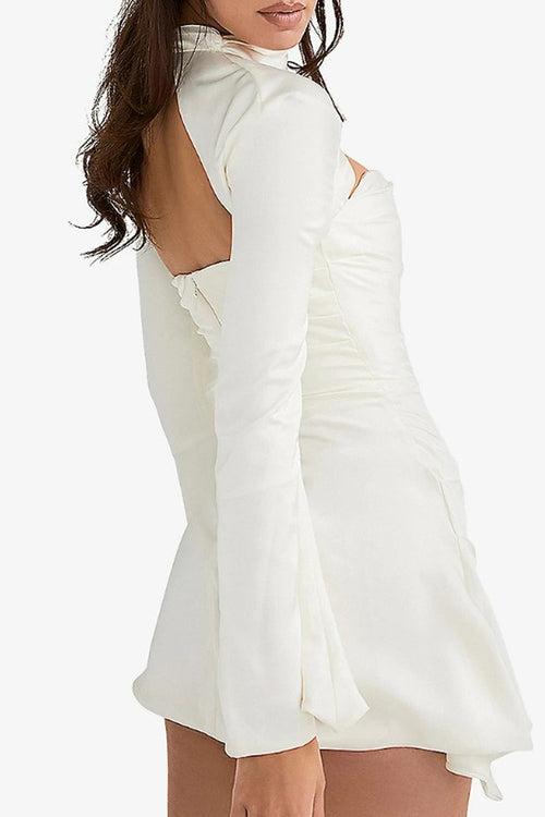 Labyrinth White Dress