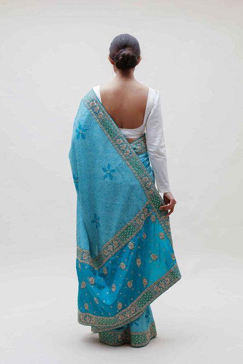 Maya Saree - Blue