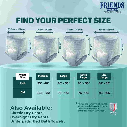 Friends Premium Adult Dry Pants