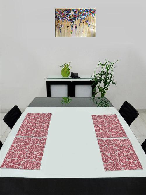 Saral Home Cotton Placemats Set of 4 - 33x45 cm