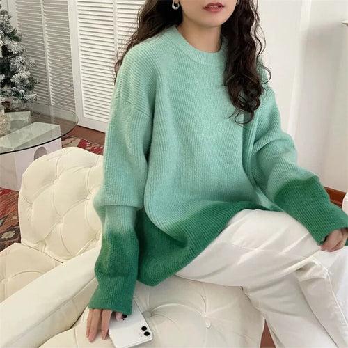 Pamella Color Gradient Sweater