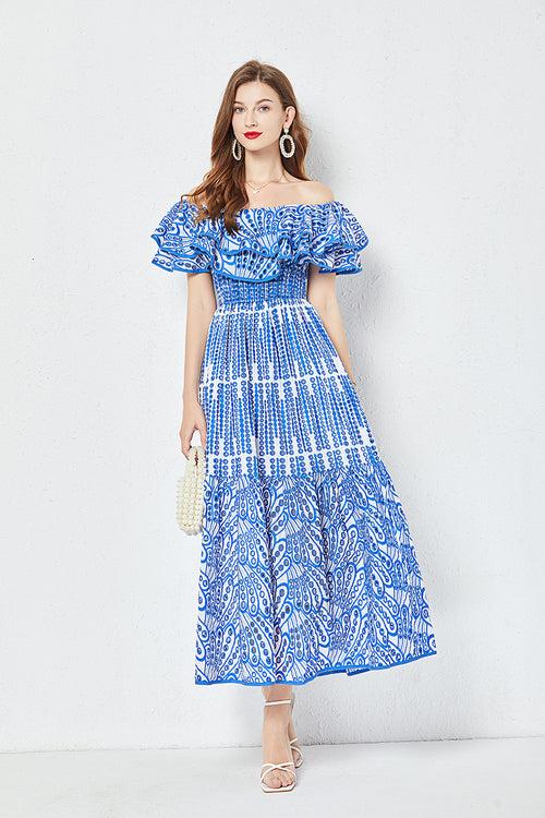 Liam Summer long Midi Dress