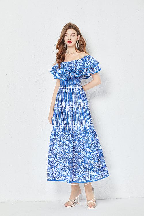 Liam Summer long Midi Dress