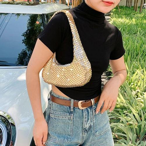 Sequined Designer Bag