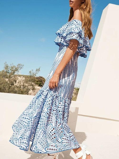 Liam Summer long Midi Dress