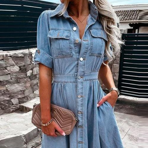 Cassey Denim Dress