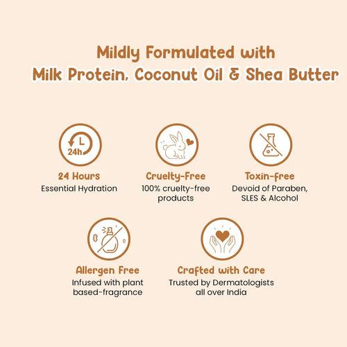 Free Daily Moisturising Milky Soft Baby Lotion - 200ml