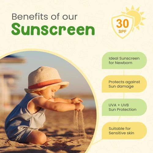Plant Powered Baby Sunscreen Lotion