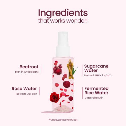 Rose and Beetroot Face Mist