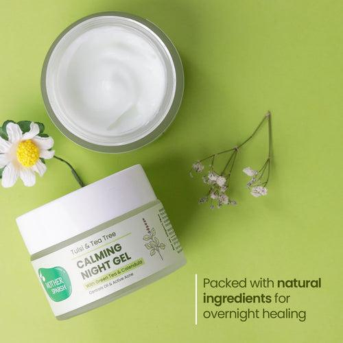 Tulsi and Tea Tree Calming Night Gel-50gm