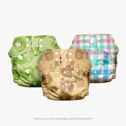 Nappers : Hybrid Eco-Safe Reusable Cloth Diaper for Baby