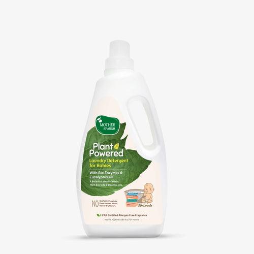 Plant Powered Laundry Detergent for Babies & Adults with Sensitive Skin