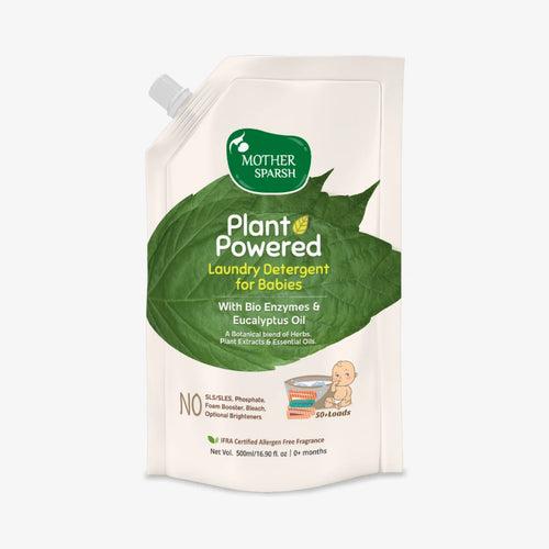 Plant Powered Laundry Detergent for Babies & Adults with Sensitive Skin