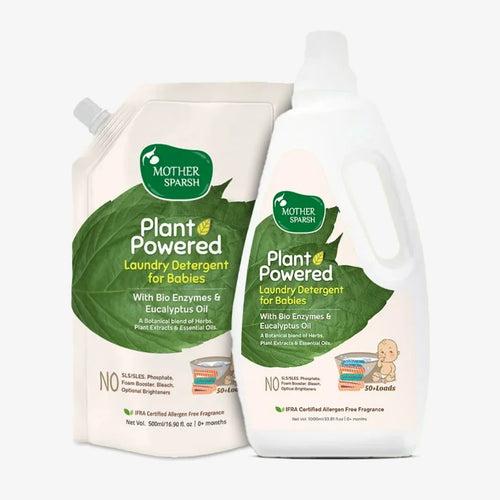 Plant Powered Laundry Detergent With Refill Pack