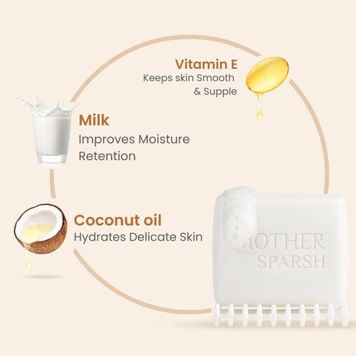 Daily Moisturizing Milky Soft Baby Bathing Bar