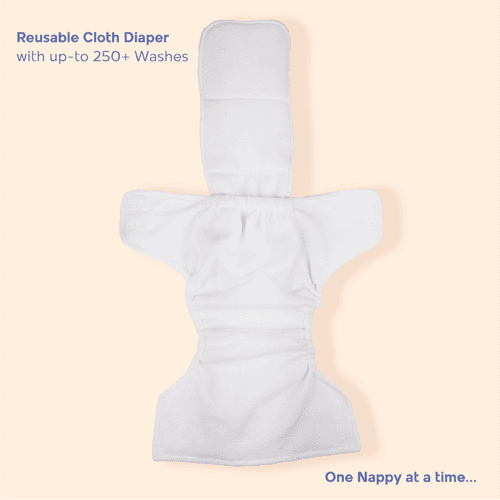 Nappers : Hybrid Eco-Safe Reusable Cloth Diaper for Baby