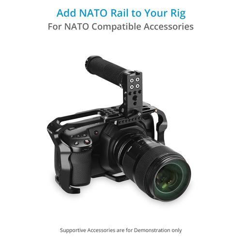 Proaim SnapRig Mini NATO Rail (Quick Release) for Camera Cage & Rigs.