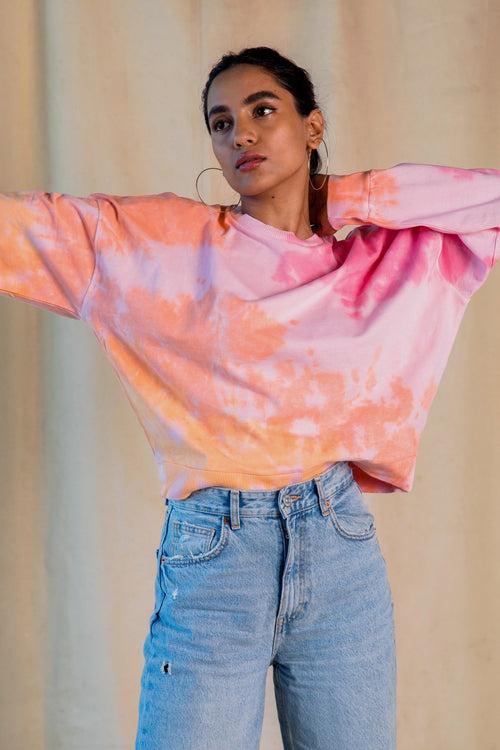Belle Sweatshirt Pink | Relove