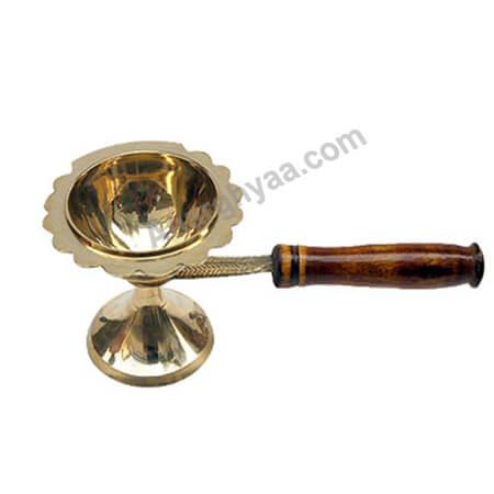 Brass Camphor Stand