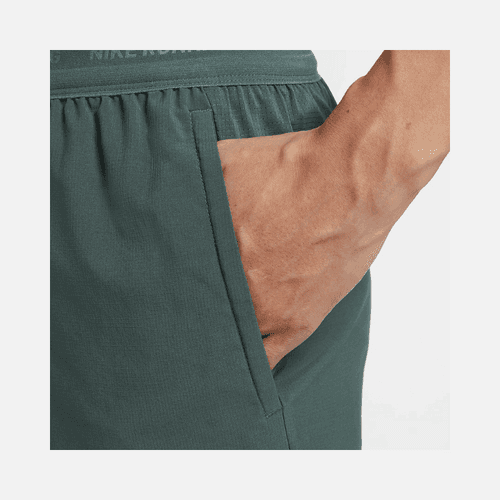 Nike Dri-FIT Stride Men's 18cm (approx.) 2-in-1 Running Shorts -Vintage Green/Bicoastal/Black